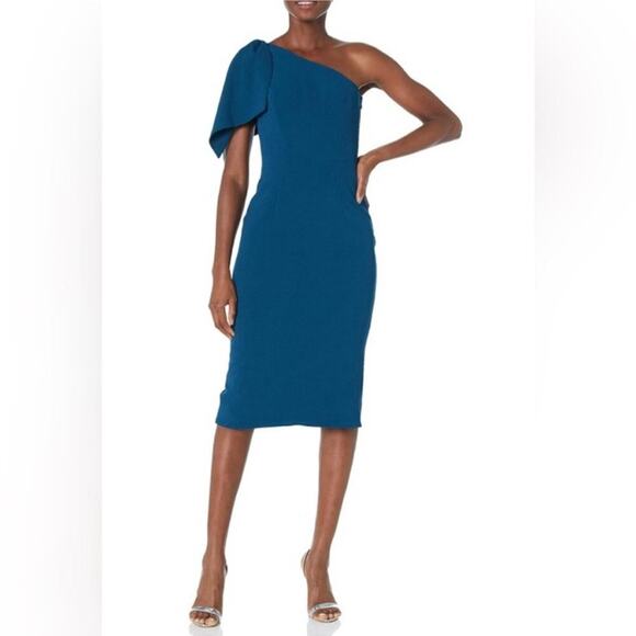Dress The Population | Tiffany One-Shoulder Dress Small‎ - Picture 1 of 12